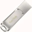 Флешка 128Gb SanDisk Ultra Dual Drive Luxe USB Type-C серебристый SDDDC4-128G-G46