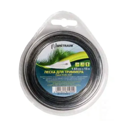 UN-DCS20B15 Леска квадратная витая 2.00mm x 15m (Dual-Cut)-0
