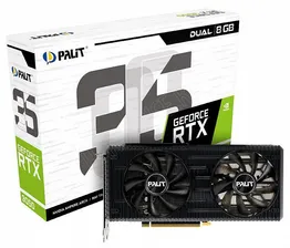 Видеокарта Palit GeForce RTX 3050 Dual 8GB (NE63050019P1-190AD)