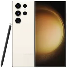 Samsung Смартфон Galaxy S23 Ultra 12/256 ГБ, Dual: nano SIM + eSIM_eSIM+SIM 12/256 ГБ, бежевый