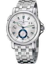 Часы Ulysse Nardin Dual Time 42 mm 243-55-7/91