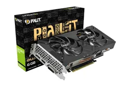 Видеокарта PCIE16 GTX1660TI 6GB GDDR6 PA-GTX1660TI DUAL 6G PALIT