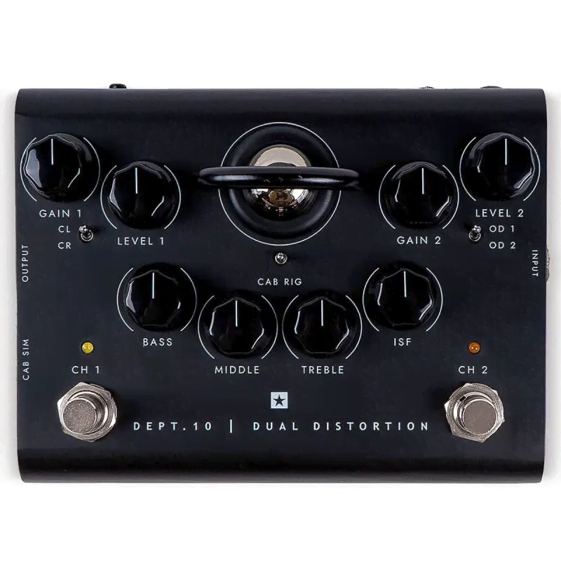 Ламповая педаль Blackstar DEPT. 10 DUAL DISTORTION