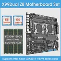 X99 Dual Z8 Dotherboard Kit с 2PCS Xeon E5 2686 V4 и 4*16 ГБ = 64 ГБ DDR4 2133 МГц ECC REG RAM