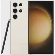 Смартфон Samsung Galaxy S23 Ultra, 12/256 ГБ, Dual: nano SIM + eSIM, кремовый