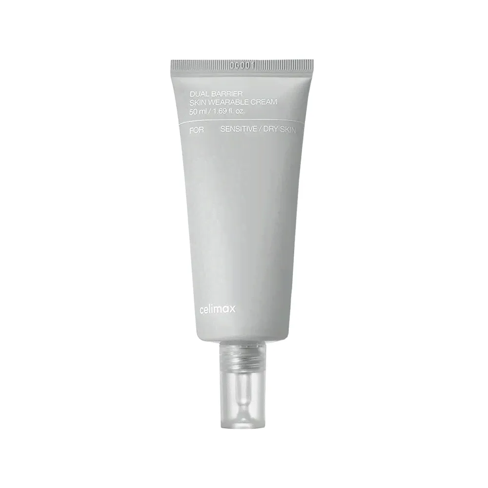 Укрепляющий крем для лица с церамидами Celimax Dual Barrier Skin Wearable Cream