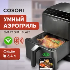 Аэрогриль Cosori Dual Blaze Smart Air Fryer 6,4л CAF-P583S-KEU отзывы