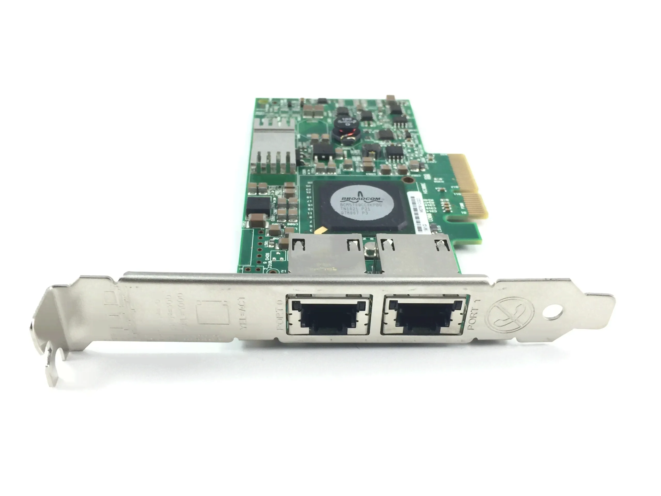 Сетевая карта Dell Dual Port 2x1Гбит/сек 2xRJ45 LP PCI-E4x-0