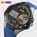 SKMEI Dual Time 10ATM водонепроницаемые часы с большим циферблатом для мужчин Топ бренд силиконовый ремешок цифровые кварцевые наручные часы Relogio ... (art.: 3920b72556189)
