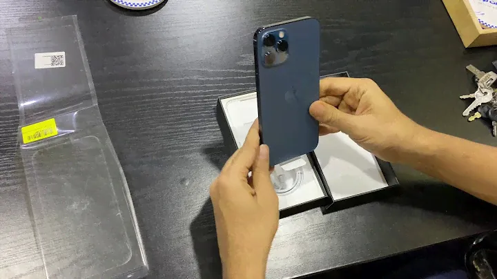 iPhone 12 Pro Max с Facetime Dual Sim, 256 ГБ, Pacific Blue, 5G — характеристики: Гонконг — Распаковка
