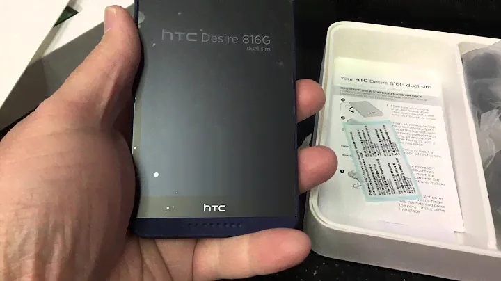 HTC DESIRE 816G DUAL SIM Unboxing Video – in Stock at www.welectronics.com