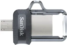 Флеш Диск Sandisk 128Gb Ultra Dual drive SDDD3-128G-G46 USB3.0 черный-0