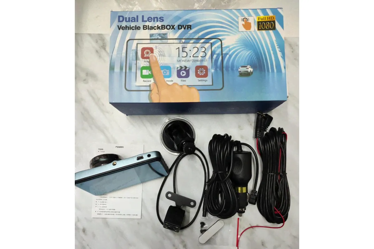 Видеорегистратор Dual Lens Vehicle BlackBOX DVR оптом-1