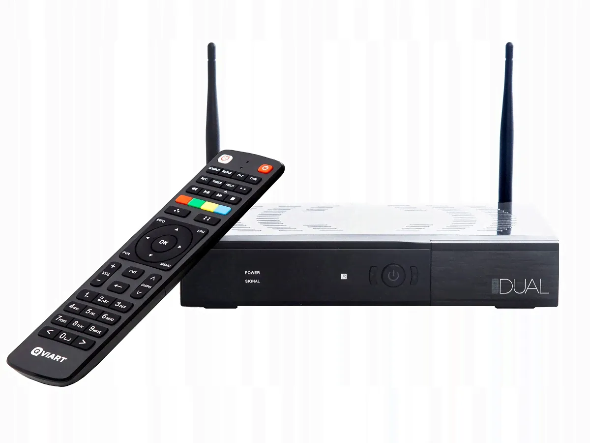 Qviart 4K DUAL LINUX + ANDROID CCCAM Декодер OSCAM