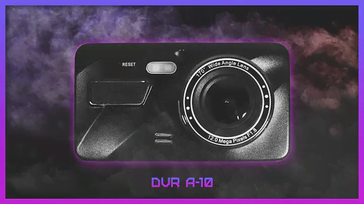 Видеорегистратор DVR A10 4 дюйма Full HD и камера заднего вида
