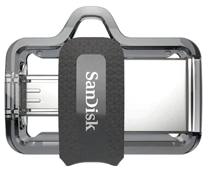 Флеш-накопитель USB 3.0 32GB SanDisk Ultra Android Dual Drive OTG чёрный (SDDD3-032G-G46)-0