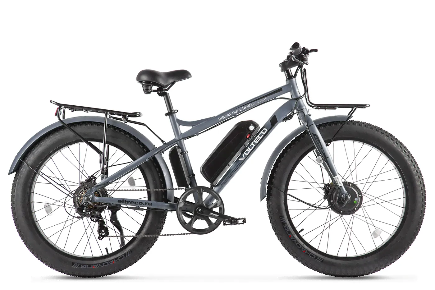 Велогибрид VOLTECO BIGCAT DUAL NEW 2022