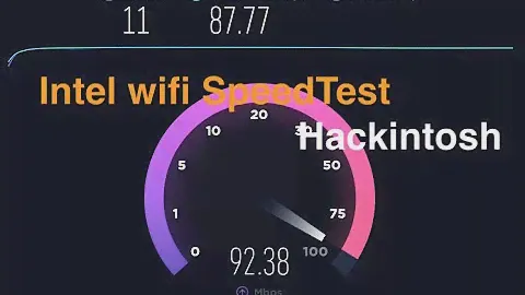 [Hackintosh] Test Speed Wifi Intel 7260 dual band (2.4 Ghz, 5 Ghz) in Catalina