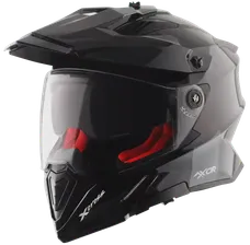 Шлем AXOR X-CROSS DUAL VISOR SC-E, цв.черный XL