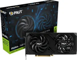 Palit Видеокарта GeForce RTX 4070 Dual 12 ГБ (NED4070019K9-1047D)