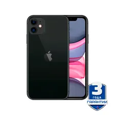 Apple iPhone 11 64Gb Dual: nano SIM + eSim black (чёрный)