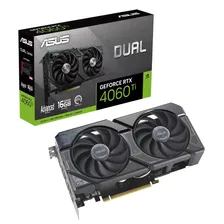 Видеокарта Asus NVIDIA GeForce RTX 4060 Ti Dual GDDR6 16GB, DUAL-RTX4060TI-A16G