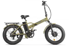 Электровелосипед VOLTECO BAD DUAL NEW, ХАКИ-2304, FAT 20''