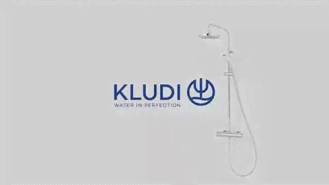 Душевая система KLUDI LOGO THM Dual Shower System 1S 6809505 00