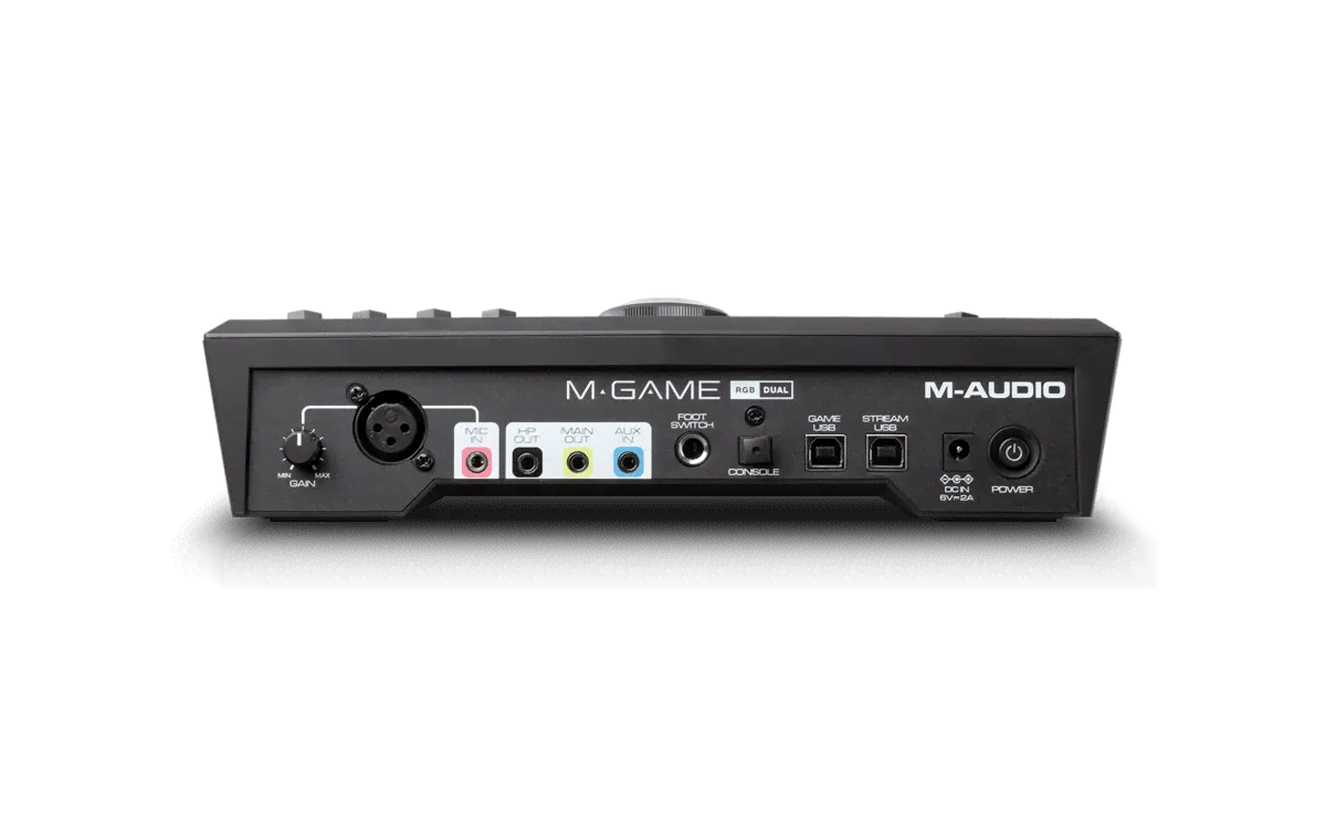 USB-аудиоинтерфейс M-Audio M-Game RGB Dual USB-4
