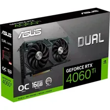Видеокарта ASUS GeForce RTX 4060 Ti DUAL OC 16G (DUAL-RTX4060TI-O16G)