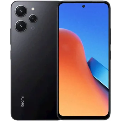 Смартфон Xiaomi Redmi 12, 4/128 ГБ RU, Dual nano SIM, черный