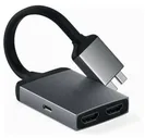 Разветвитель Satechi Type-C Dual HDMI (ST-TCDHAM) серый космос