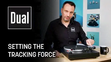 How to balance the tonearm and set the Tracking Force on a Dual turntable