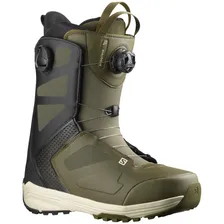 Ботинки для сноуборда SALOMON DIALOGUE DUAL BOA Olive Night/Black/Vetiver SS22