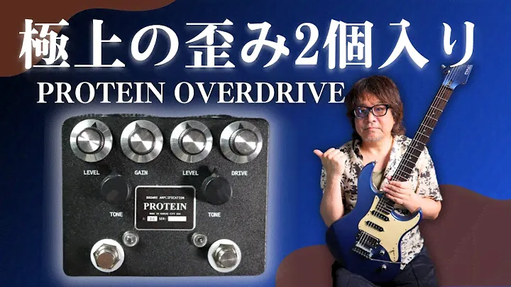 BROWNE AMPLIFICATION PROTEIN オーバードライブ: 極上の歪みがあなたのギターサウンドを次のレベルに引き上げる