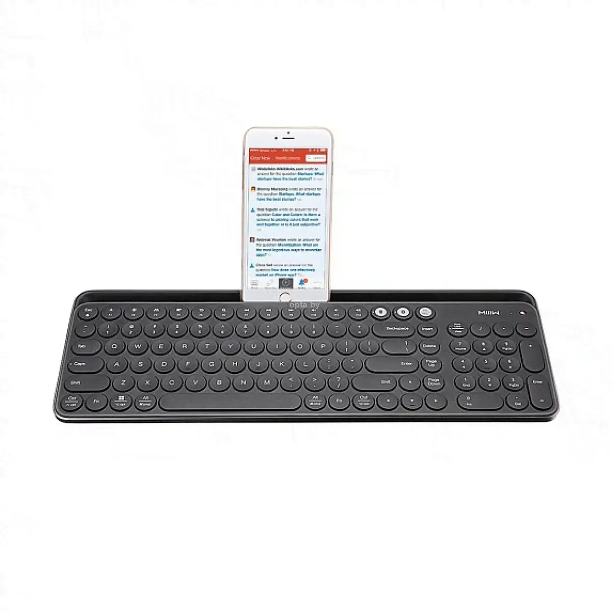 Клавиатура Xiaomi Miiiw Bluetooth dual mode keyboard 2.4GHz wireless connection 10m Black-0