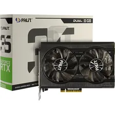 Видеокарта Palit GeForce RTX 3050, PA-RTX3050 DUAL, 8ГБ, GDDR6, Ret, (NE63050018P1-1070D)