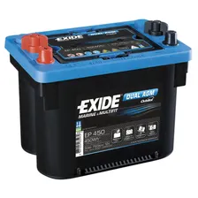 EXIDE DUAL AGM еп450 50AH/750A аккумулятор п265ксл175кск206