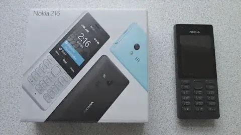 Обзор мобильного телефона Nokia 216 Dual Sim (телефон для селфи) Последняя новинка Microsoft Nokia 2016.