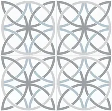 Напольная плитка Dual Gres Chic Bosham White 450x450