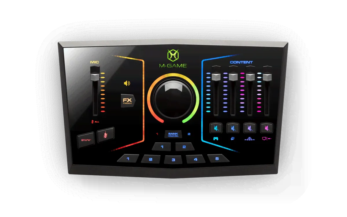 USB-аудиоинтерфейс M-Audio M-Game RGB Dual USB-2