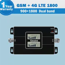 🛍 Lintratek Dual Band 2 г 4 г 1800 ретранслятор GSM 900 Мобильный телефонУсилитель сигнала 4 г Усилитель сотовой связи