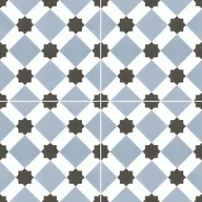 Керамогранит Dual Gres Chic Howard Blue 44.5x44.5